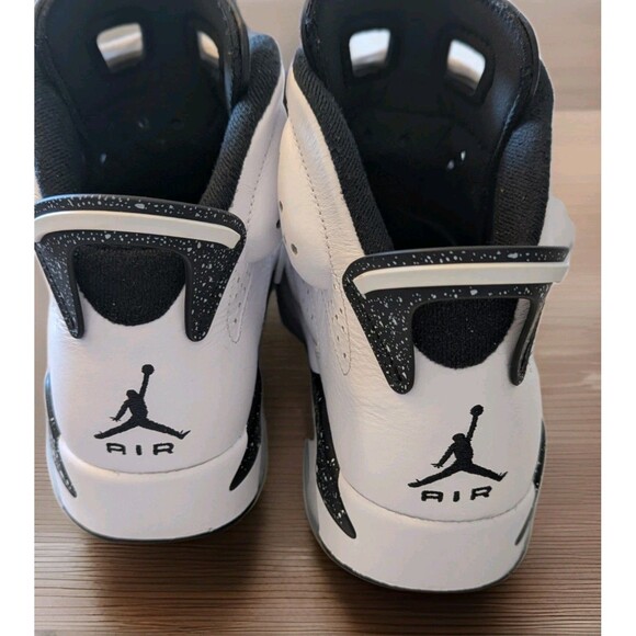 Air Jordan 6 VI Retro Reverse Oreo Black & White Sneakers Men\'s SZ 8 CT8529 112 main image 16